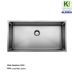 عرض تفاصيل مجلى ستانلس ستيل كواتروس U800 بلانكو
 صورة مجلى ستانلس ستيل كواتروس U800 بلانكو